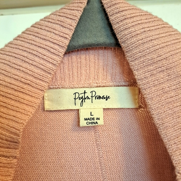 Payton Primrose pink cocoon cardigan. size l - Picture 5 of 8